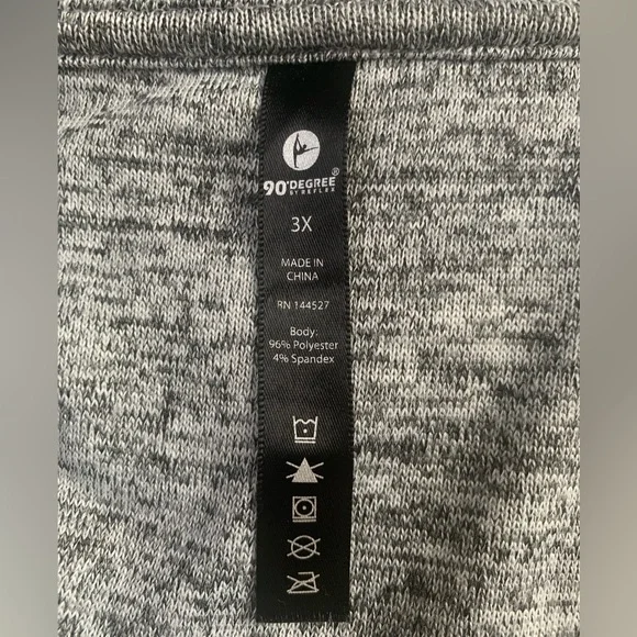 Long Heather Vest 3X with POCKETS! - Picture 2 of 2